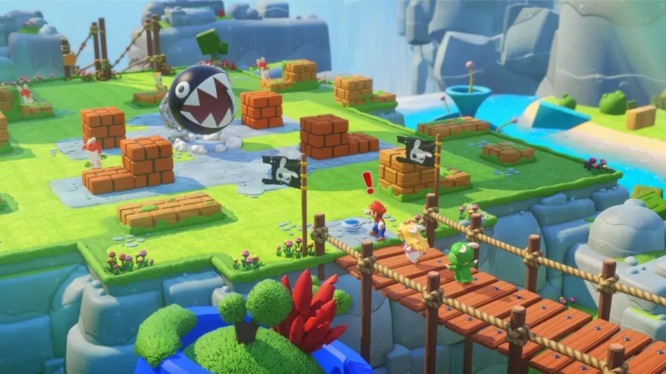 Imagen oficial de Mario + Rabbids Kingdom Battle
