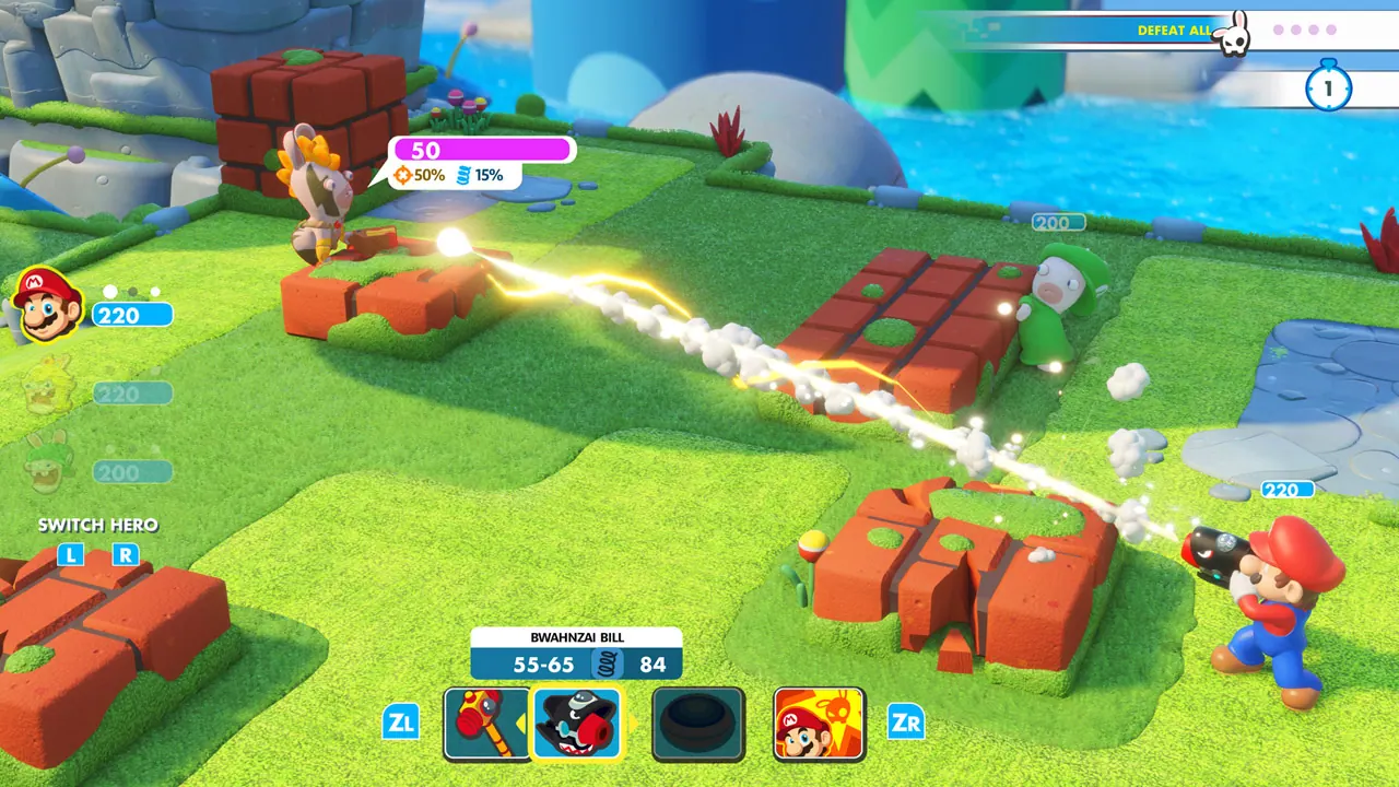 Imagen oficial de Mario + Rabbids Kingdom Battle (3)